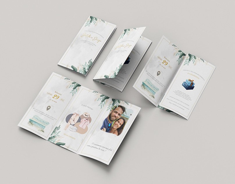 Convite de Casamento - Julita e Diogo