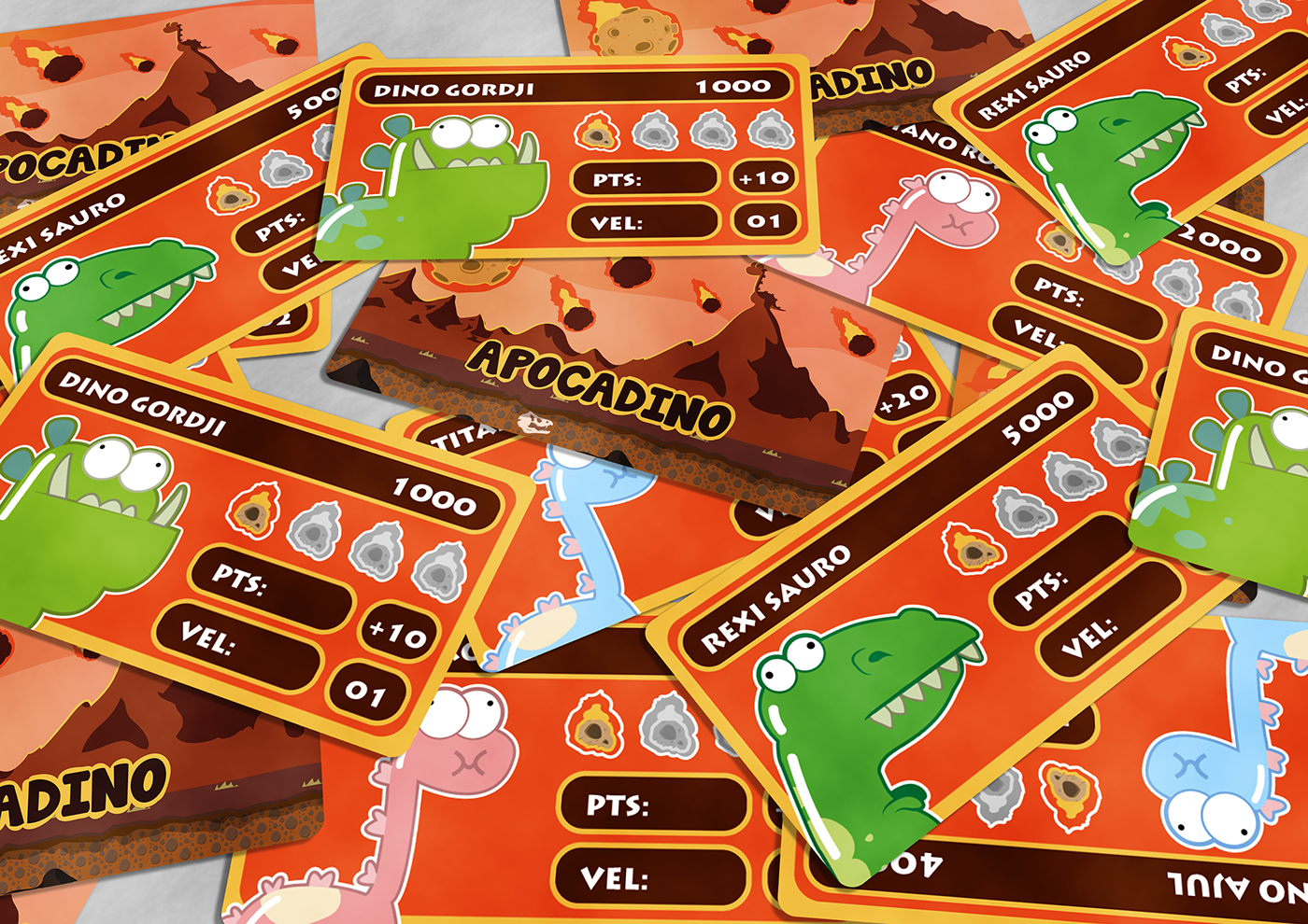 game apocadino Dino dinossauro fofinho cute