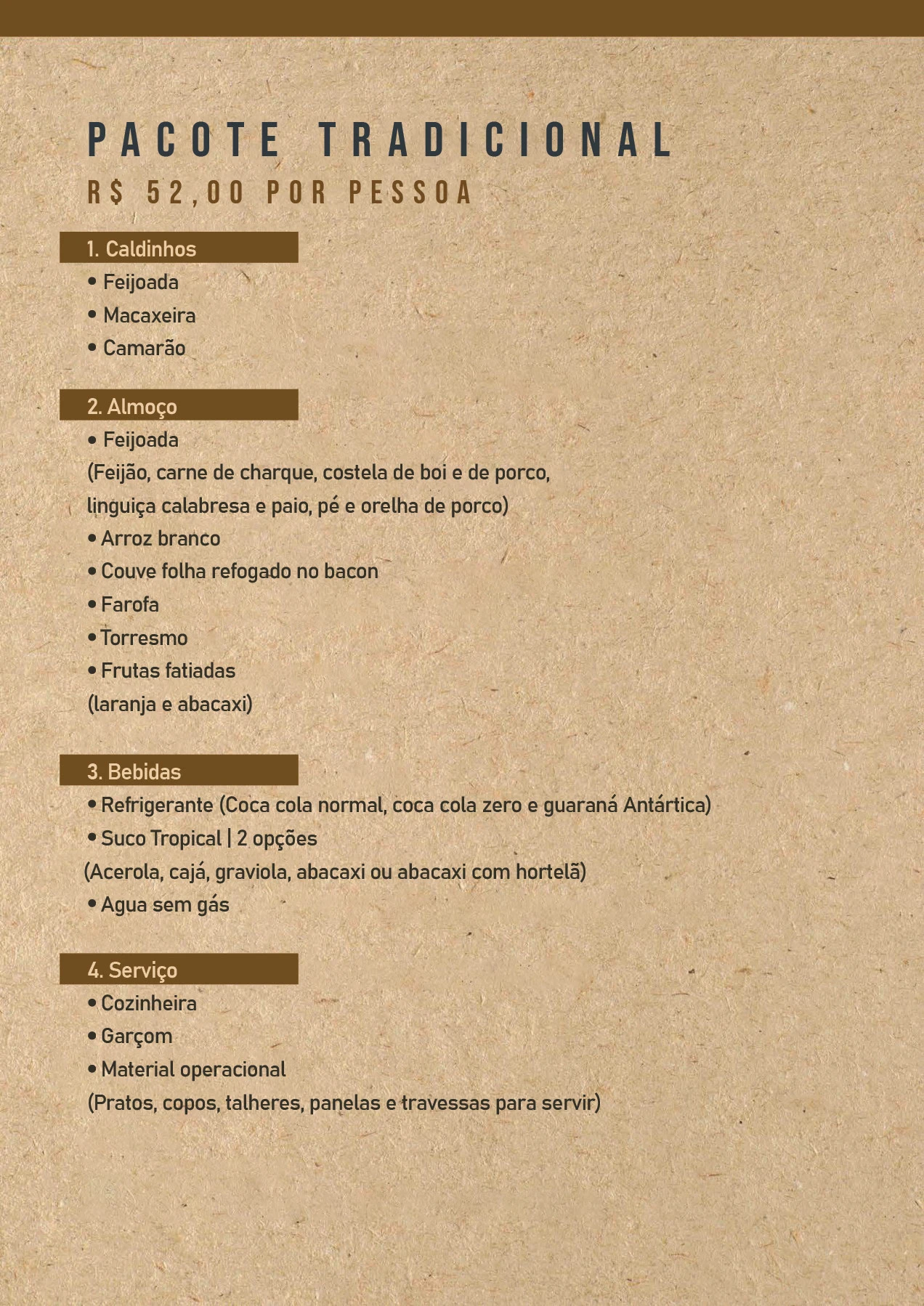 Cardápio Peapa — imagem 4