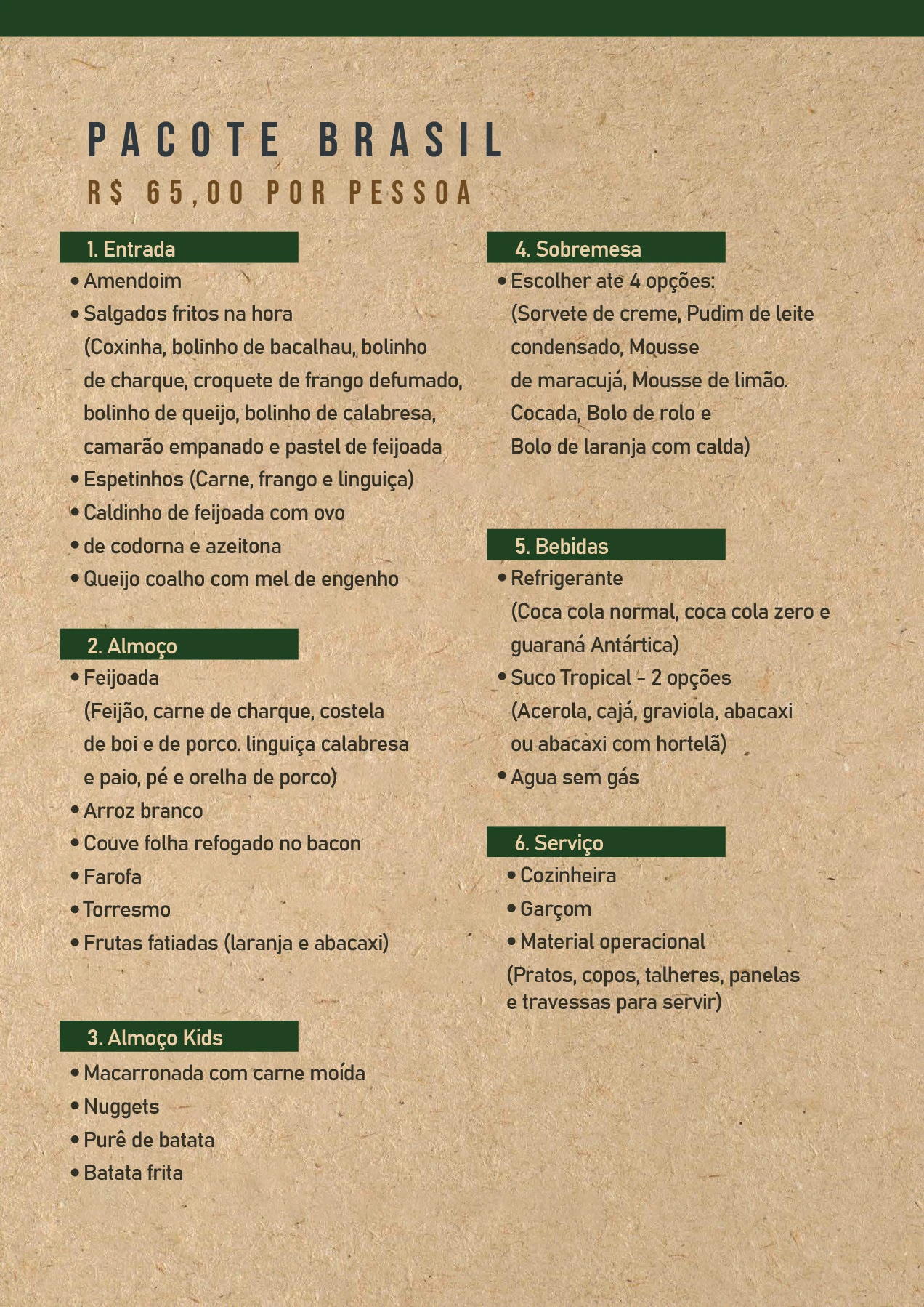 Cardápio Peapa — imagem 6