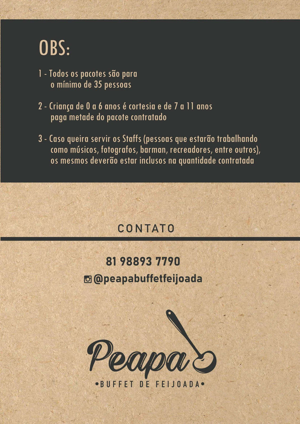 Cardápio Peapa — imagem 8