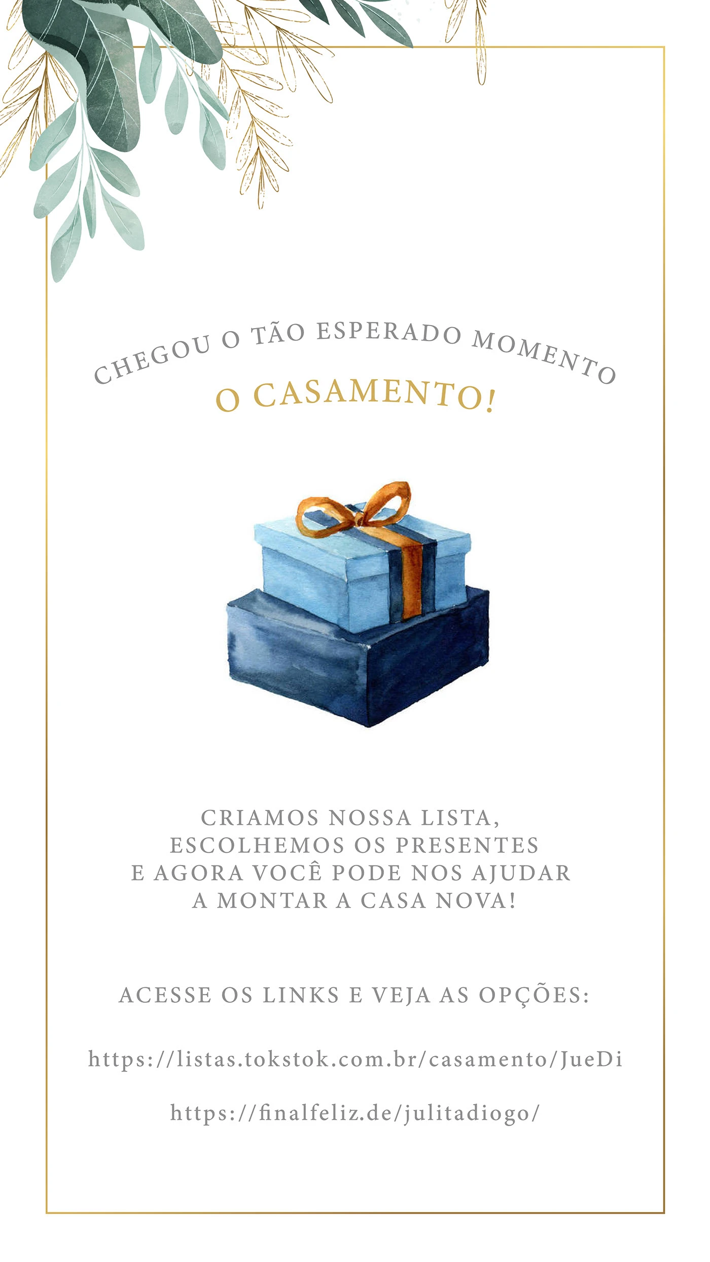 Convite de Casamento - Julita e Diogo — imagem 3