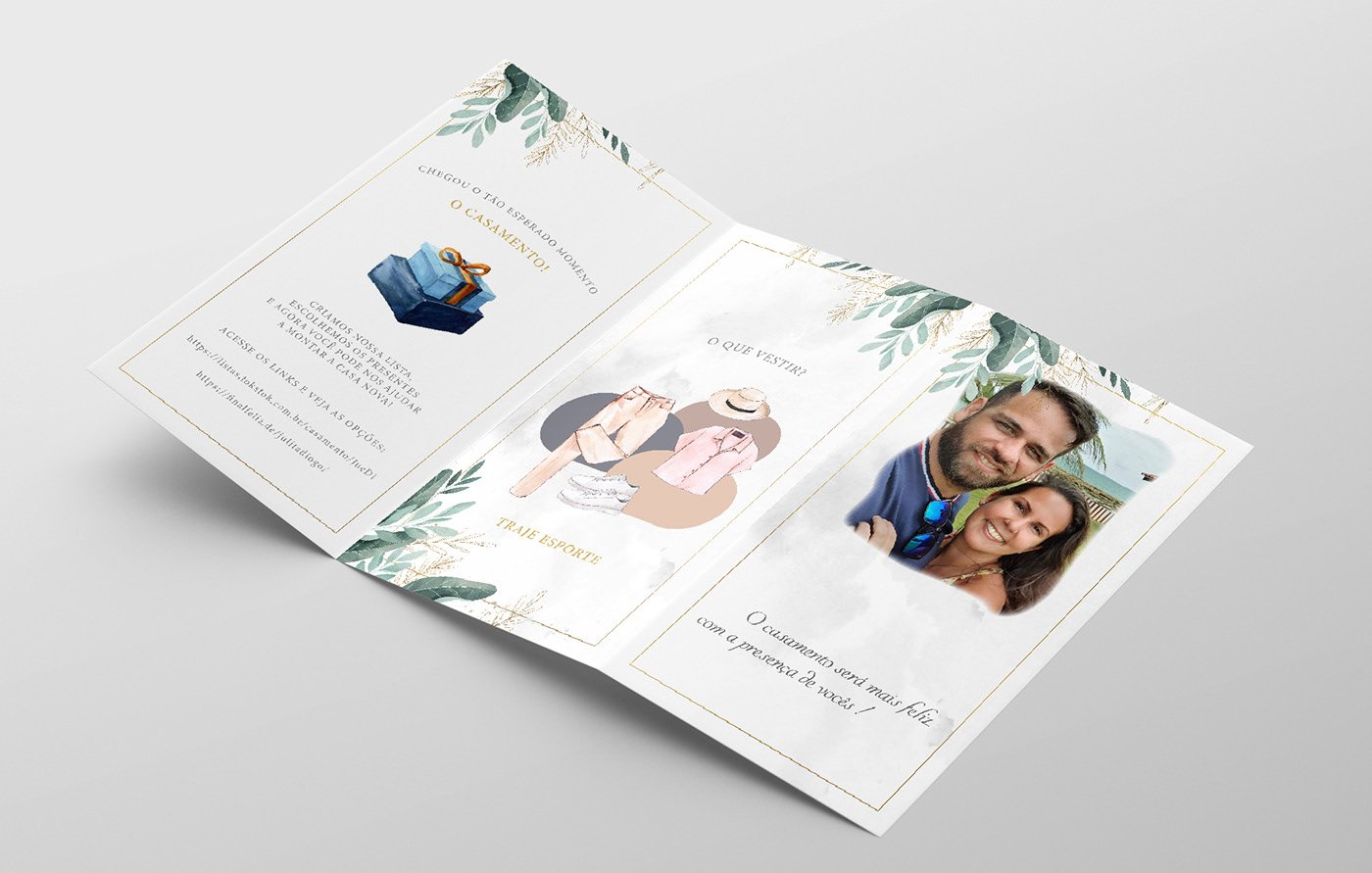 card design Event Invitation wedding Mockup graphic design