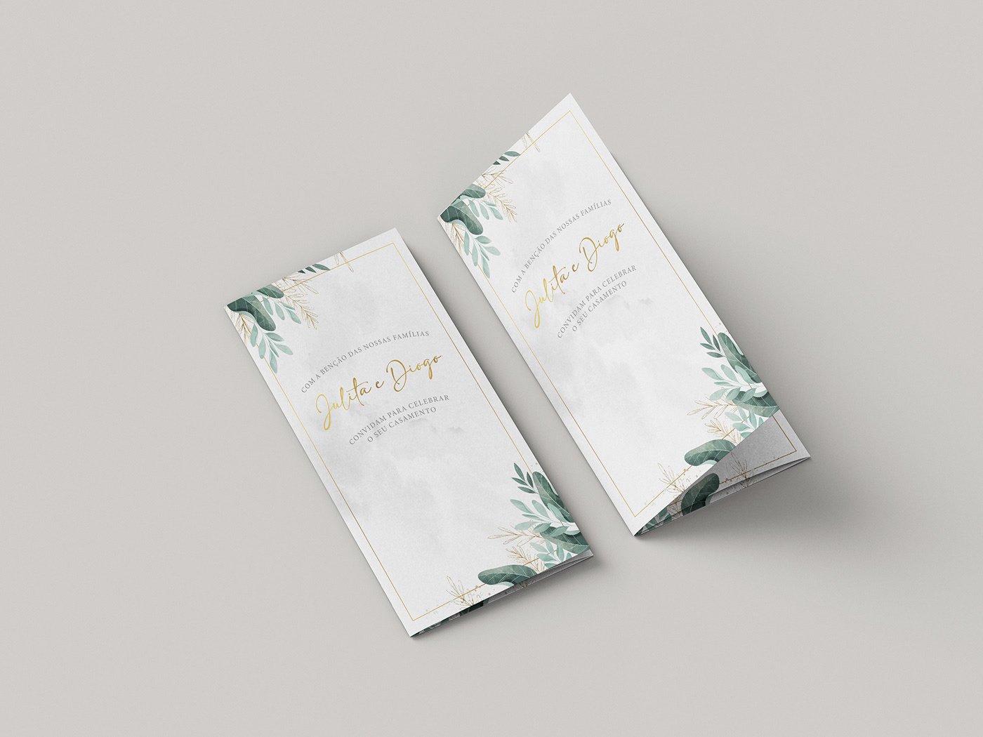 card design Event Invitation wedding Mockup graphic design