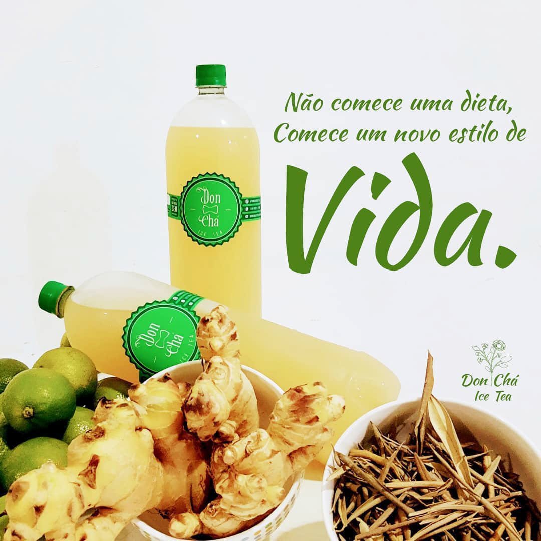 artesanal don cha drink FIT Health ice tea natural