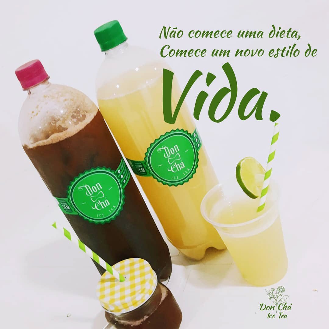 artesanal don cha drink FIT Health ice tea natural
