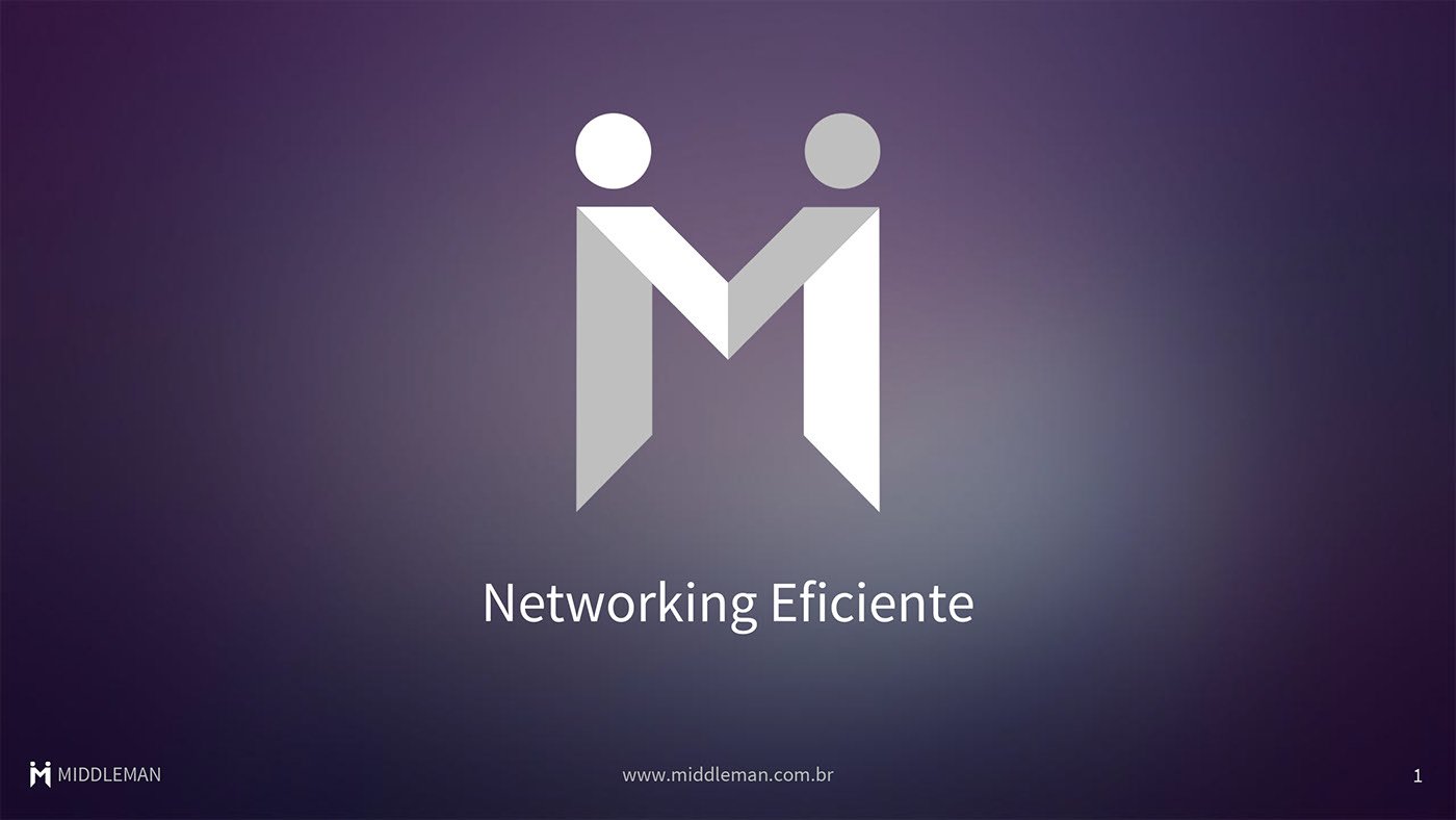 middleman   networking Eficiente eventos encontros profissionais acadêmicos