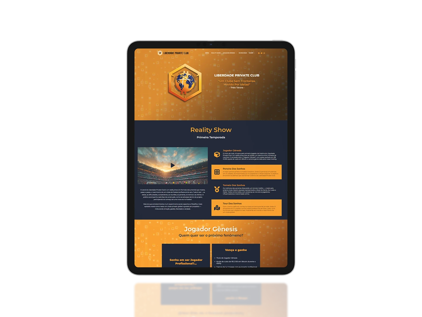 Site - Liberdade Private Club — imagem 2