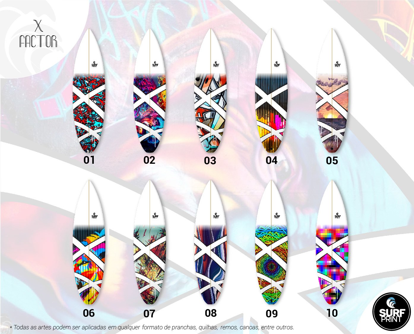 SURF PRINT - Design para Equipamentos de Surf — imagem 11